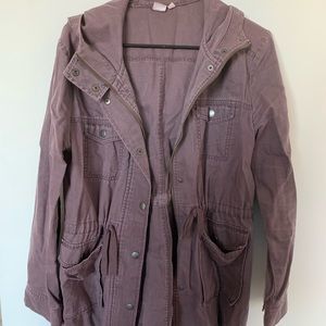 BP purple utility jacket